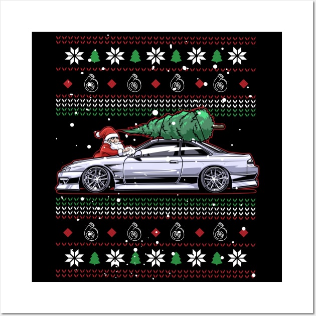 Christmas Kouki s14 Wall Art by racingfactory